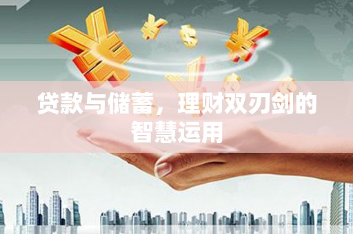 高坪贷款与储蓄，理财双刃剑的智慧运用