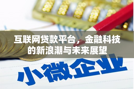 高坪互联网贷款平台，金融科技的新浪潮与未来展望