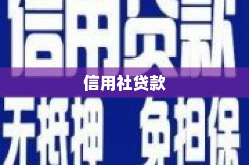高坪信用社贷款