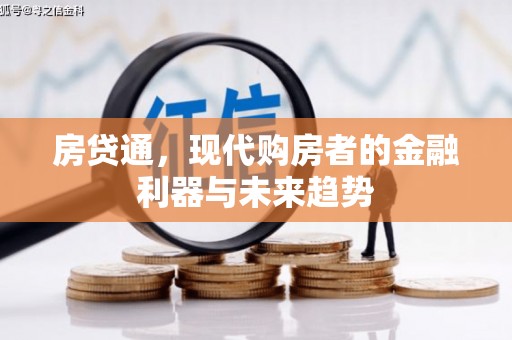 高坪房贷通，现代购房者的金融利器与未来趋势