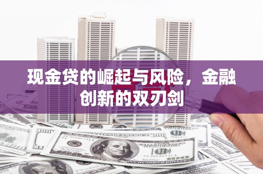 高坪现金贷的崛起与风险，金融创新的双刃剑