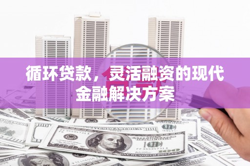 高坪循环贷款，灵活融资的现代金融解决方案