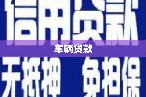 高坪车辆贷款