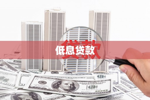 高坪低息贷款