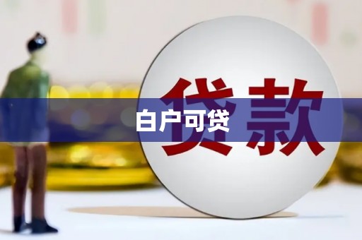 高坪白户可贷