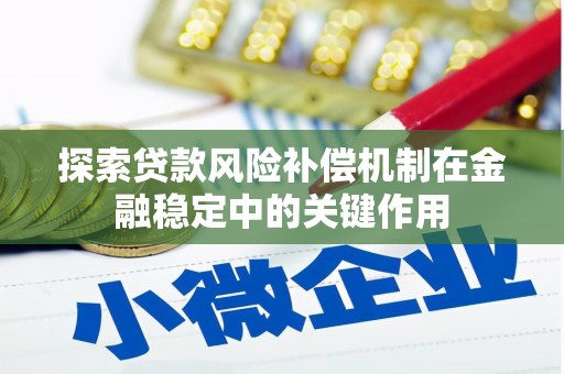 高坪探索贷款风险补偿机制在金融稳定中的关键作用
