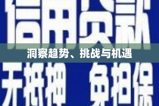 高坪洞察趋势、挑战与机遇