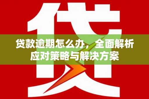 高坪贷款逾期怎么办，全面解析应对策略与解决方案