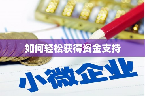 高坪如何轻松获得资金支持