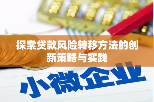 高坪探索贷款风险转移方法的创新策略与实践